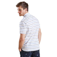 Short Sleeve Slim Fit Button Down in Whisper White by Barbour - Country Club Prep