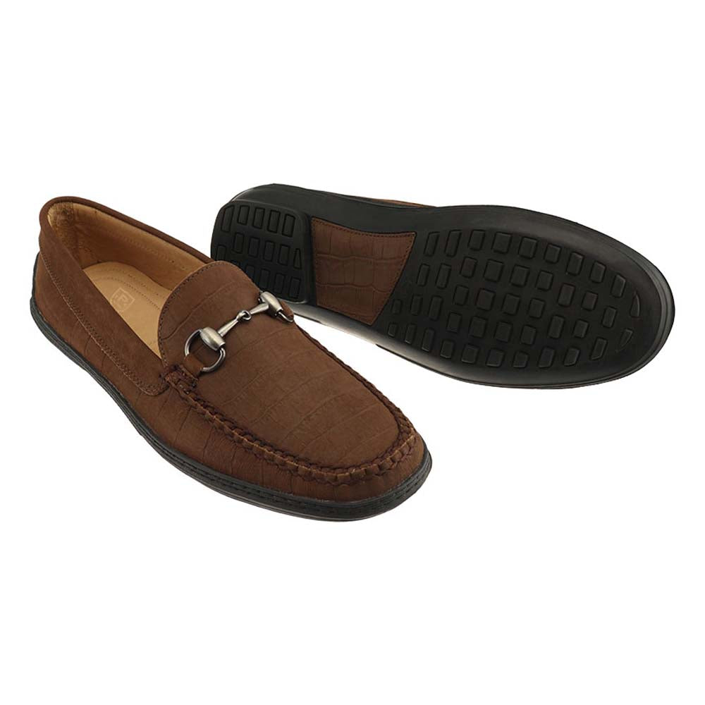 Sueded Alligator Grain Horse Bit Driver by Country Club Prep - Country Club Prep