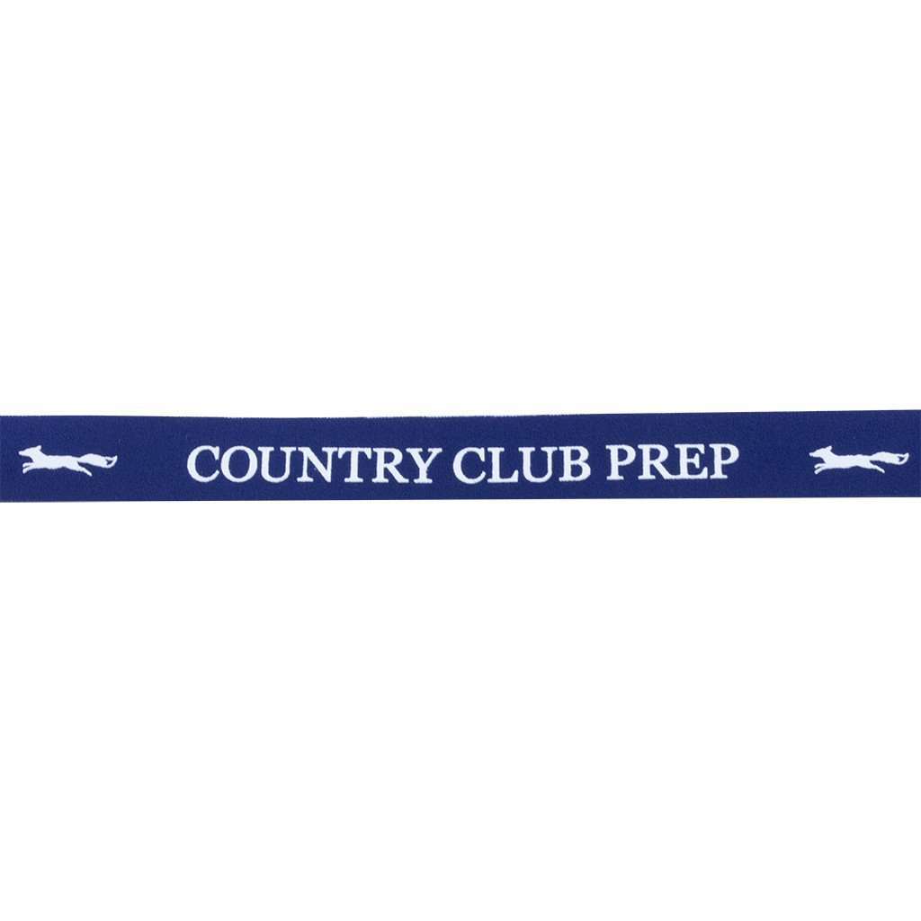 Longshanks Sunglass Straps in Navy by Country Club Prep - Country Club Prep