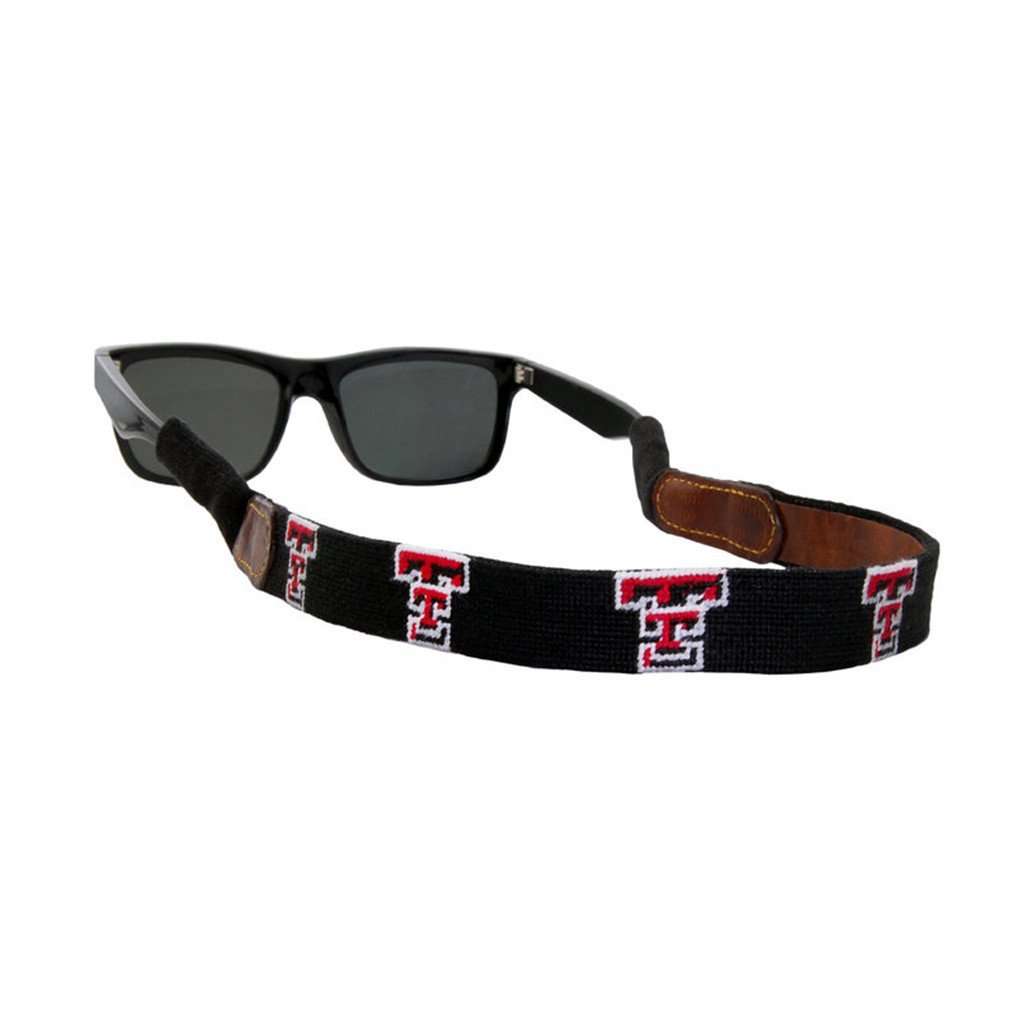 Texas Tech Needlepoint Sunglass Straps by Smathers & Branson - Country Club Prep