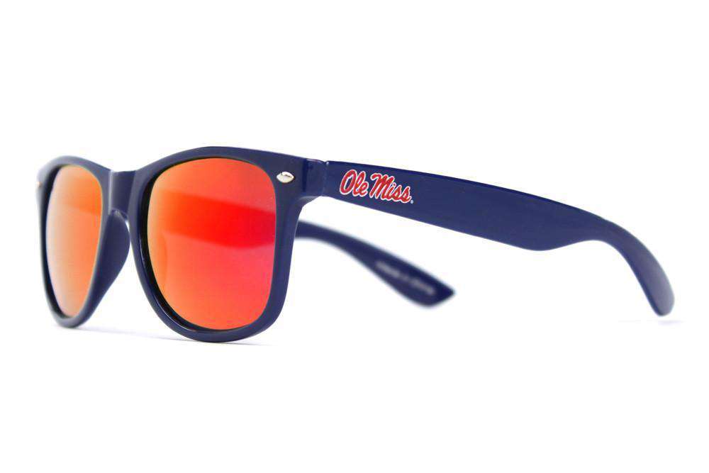 Ole Miss Throwback Sunglasses in Blue by Society43 - Country Club Prep