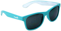 Sly Fox Two Tone Sunglasses in Teal and White by Country Club Prep - Country Club Prep