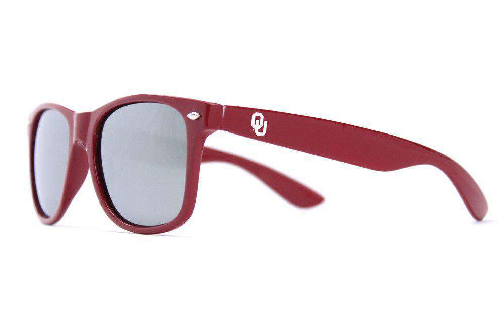 University of Oklahoma Throwback Sunglasses in Red by Society43 - Country Club Prep