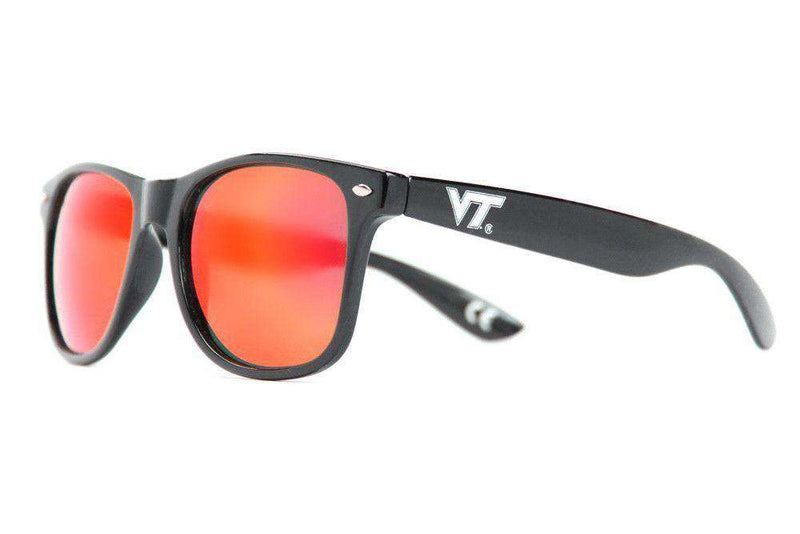 Virginia Tech Throwback Sunglasses in Black by Society43 - Country Club Prep