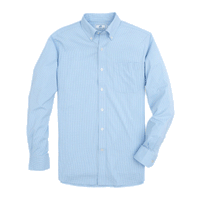 Gameday Gingham Intercoastal Performance Sport Shirt by Southern Tide - Country Club Prep