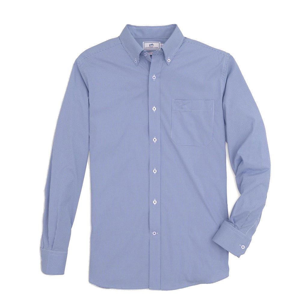 Gameday Gingham Intercoastal Performance Sport Shirt by Southern Tide - Country Club Prep