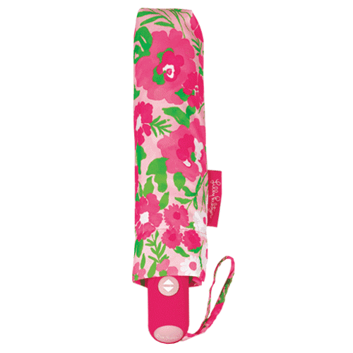lilly pulitzer for target beach patio umbrella Lilly Pulitzer Travel Umbrella in Garden By the Sea – Country Club Prep