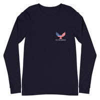 Raised Right Long Sleeve Tee by Full Time American - Country Club Prep