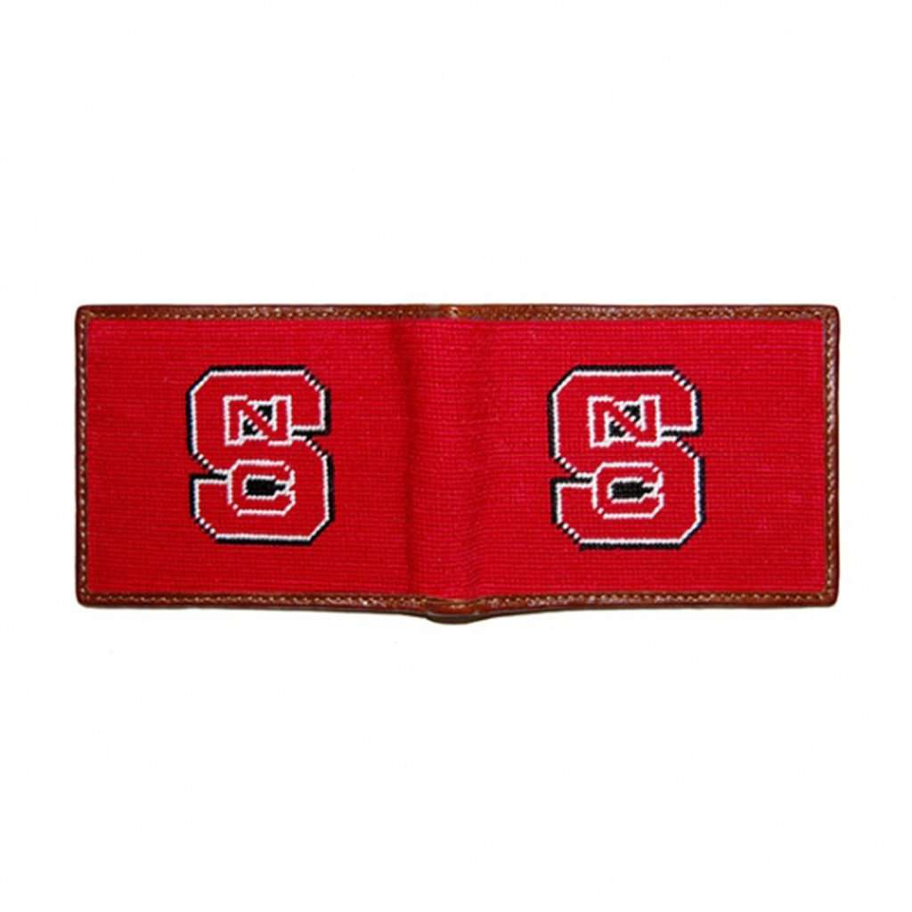 NC State Needlepoint Wallet by Smathers & Branson - Country Club Prep