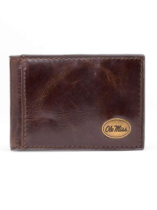 Ole Miss Rebels Legacy Flip Bifold Front Pocket Wallet by Jack Mason - Country Club Prep
