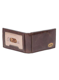 Ole Miss Rebels Legacy Flip Bifold Front Pocket Wallet by Jack Mason - Country Club Prep