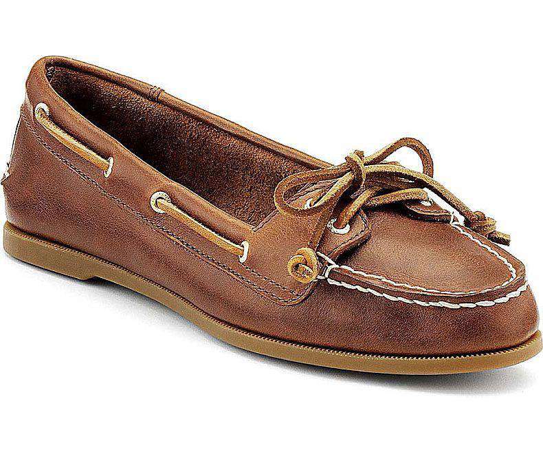 Sperry Women's Audrey Boat Shoe in Tan – Country Club Prep