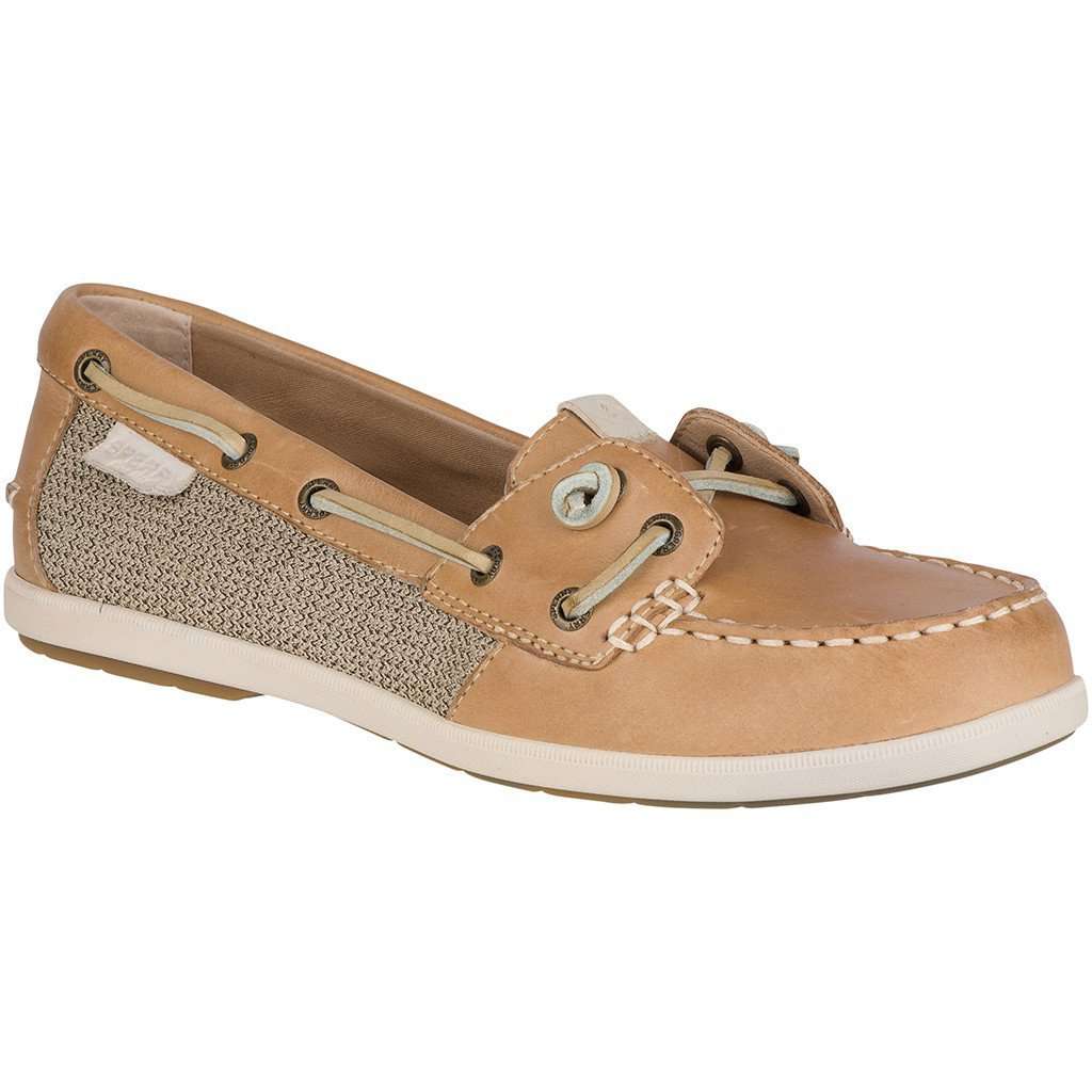 Sperry Women's Coil Ivy Boat Shoe in Tan – Country Club Prep