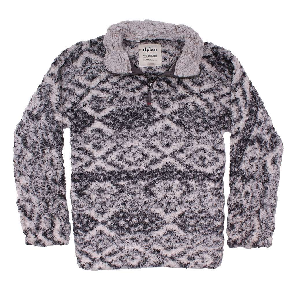 True Grit (Dylan) Tribal Frosty Tipped Women's Stadium Pullover in - Main Image