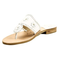 Palm Beach Jack Sandal in White by Jack Rogers - Country Club Prep