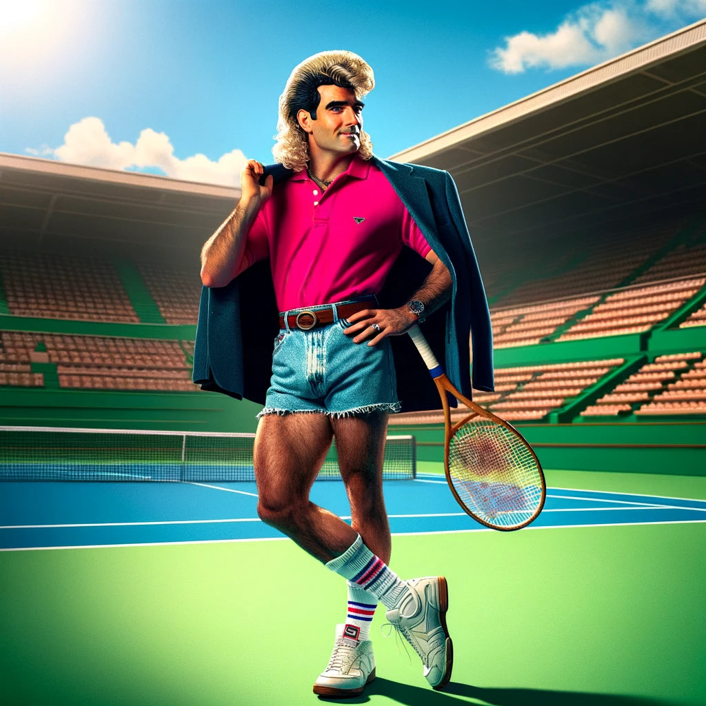 The Unconventional Preppy: Agassi's Sartorial Splendor – Country Club Prep