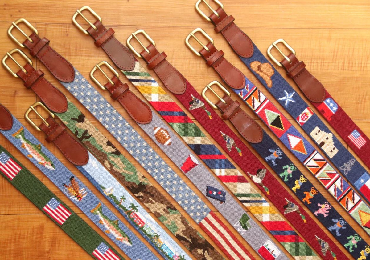 A Guide to Needlepoint Belts