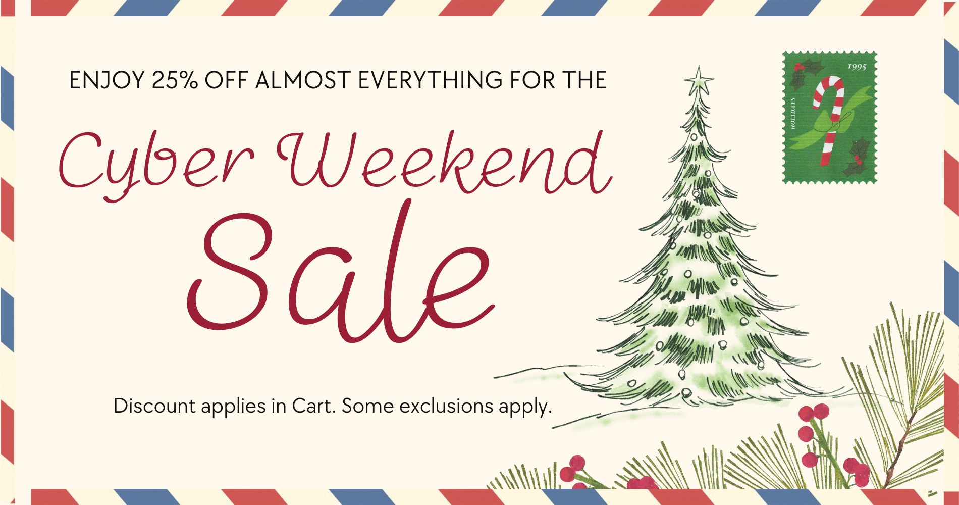 Cyber Weekend Sale