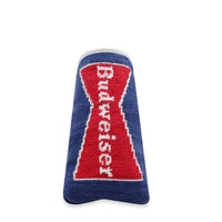 Budweiser Vintage Bow Tie Needlepoint Putter Headcover by Smathers & Branson - Country Club Prep