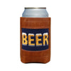 Beer Needlepoint Can Cooler by Smathers & Branson