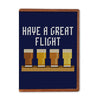 Beer Flight Needlepoint Passport Case by Smathers & Branson - Country Club Prep