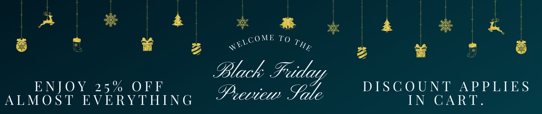 Black Friday Preview Sale