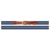 Camden Stripe Needlepoint Belt by Smathers & Branson - Country Club Prep