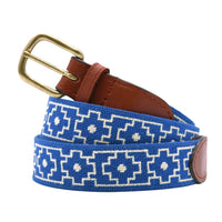 Claiborne Needlepoint Belt by Smathers & Branson - Country Club Prep