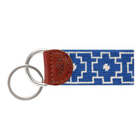 Claiborne Needlepoint Key Fob by Smathers & Branson - Country Club Prep