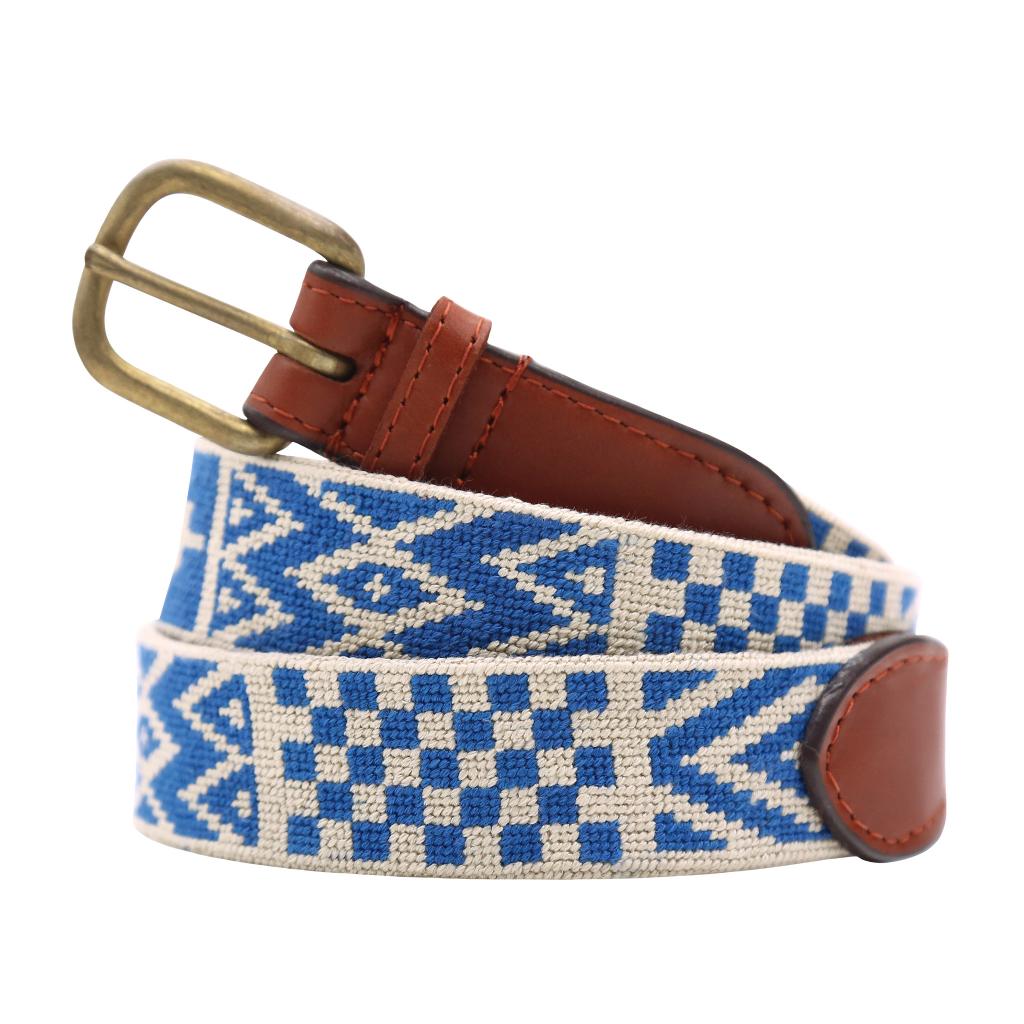 Cordoba Needlepoint Belt by Smathers & Branson - Country Club Prep