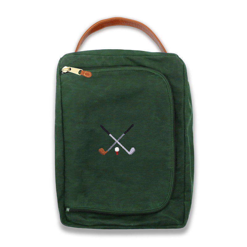 Crossed Clubs Shoe Bag by Smathers & Branson - Country Club Prep