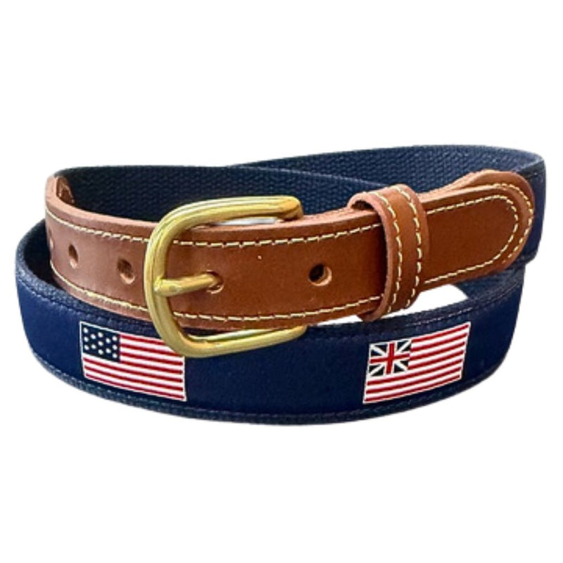 Flags of Our Dads Belt by Country Club Prep - Country Club Prep