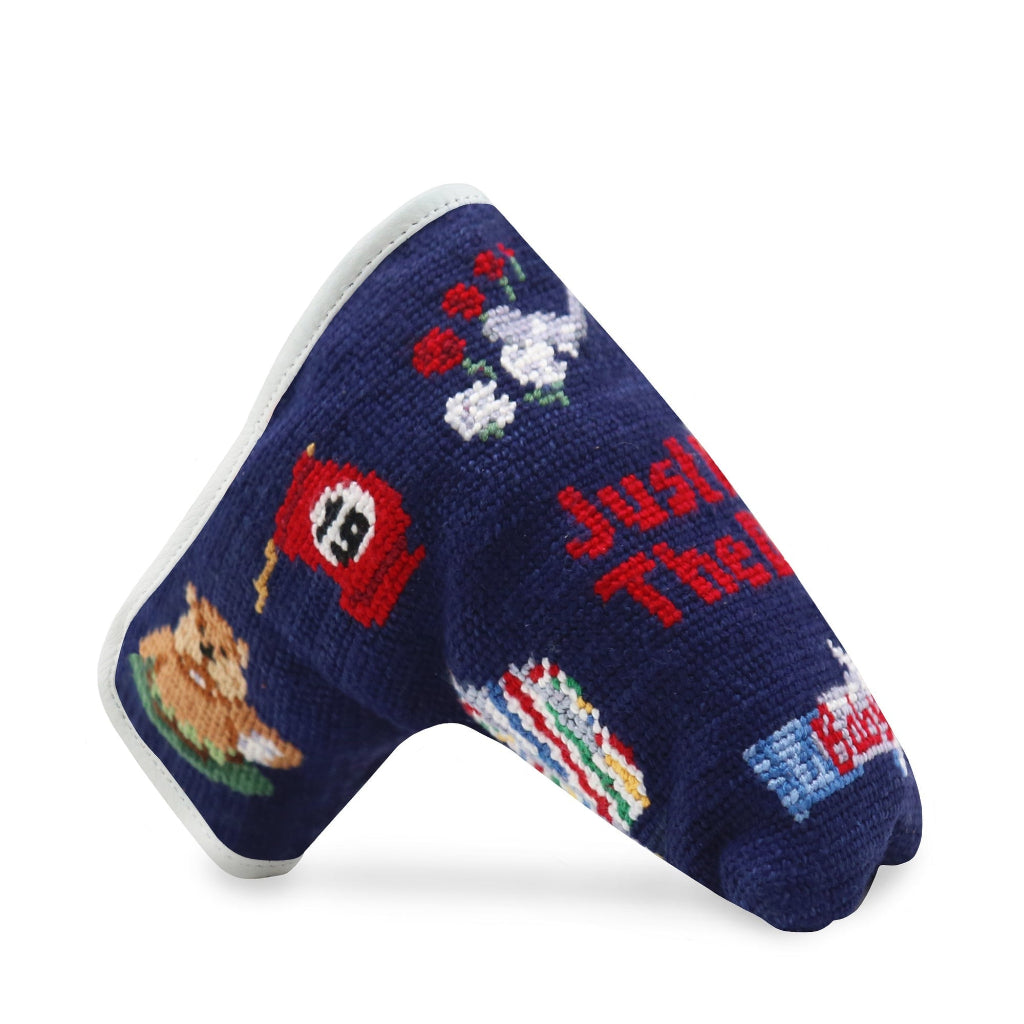 Gopher Golf Life Needlepoint Putter Headcover by Smathers & Branson - Country Club Prep