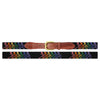 Grateful Dead Dancing Skeletons Needlepoint Belt by Smathers & Branson - Country Club Prep