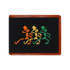 Grateful Dead Dancing Skeletons Needlepoint Bi-Fold Wallet by Smathers & Branson