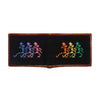 Grateful Dead Dancing Skeletons Needlepoint Bi-Fold Wallet by Smathers & Branson