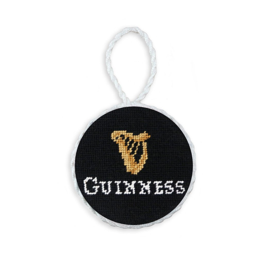Guinness Needlepoint Ornament