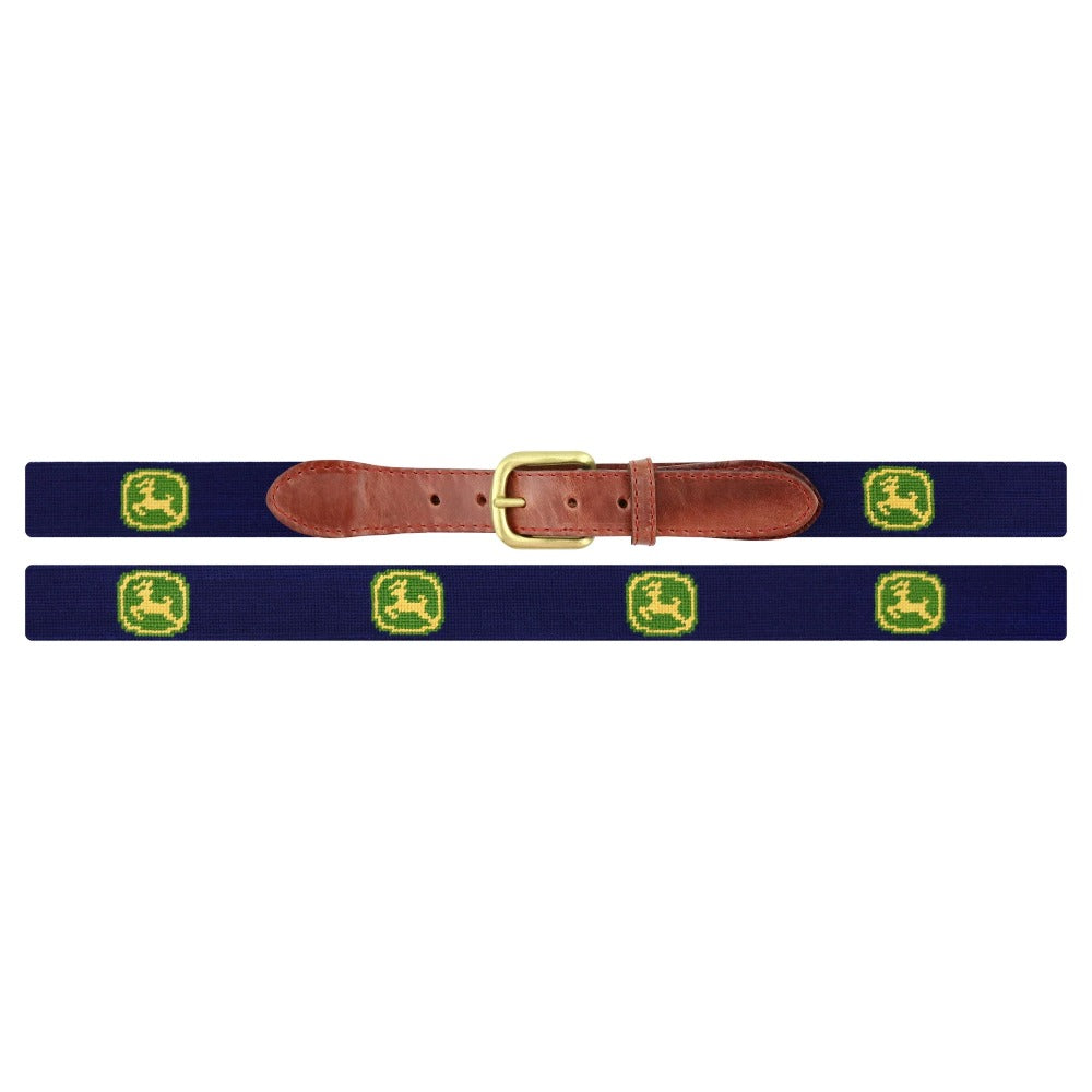 John Deere Needlepoint Belt by Smathers & Branson - Country Club Prep
