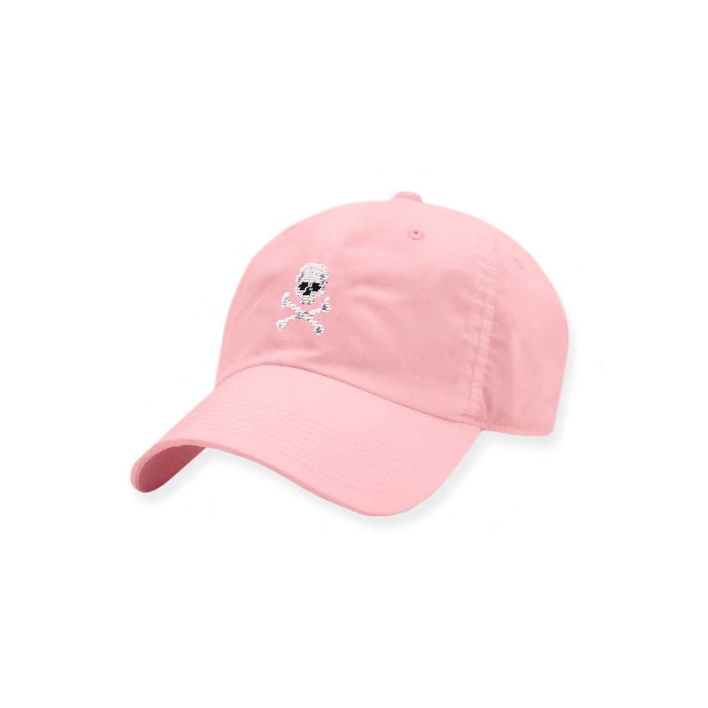 Jolly Roger Needlepoint Performance Hat in Cherry Blossom by Smathers & Branson - Country Club Prep