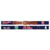 Mississippi Life Needlepoint Belt by Smathers & Branson - Country Club Prep
