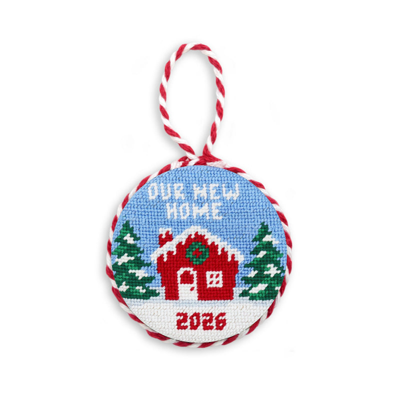 Our New Home 2026 Needlepoint Ornament by Smathers & Branson