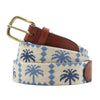 Palms Needlepoint Belt by Smathers & Branson - Country Club Prep