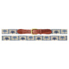 Palms Needlepoint Belt by Smathers & Branson - Country Club Prep