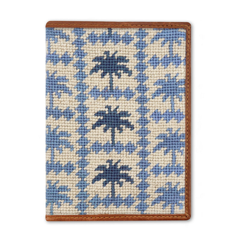 Palms Needlepoint Passport Case by Smathers & Branson
