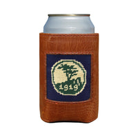 Pebble Beach Needlepoint Can Cooler by Smathers & Branson