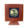 Pebble Beach Needlepoint Can Cooler by Smathers & Branson