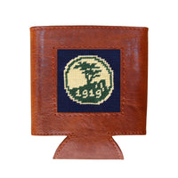 Pebble Beach Needlepoint Can Cooler by Smathers & Branson