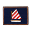 Rainbow Fleet Needlepoint Credit Card Wallet by Smathers & Branson - Country Club Prep