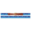 Ridgeline Needlepoint Belt by Smathers & Branson - Country Club Prep