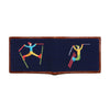 Ski Tricks Needlepoint Bi-Fold Wallet by Smathers & Branson